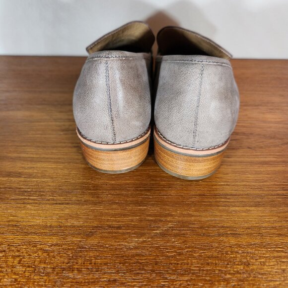 Sofft Leather Loafers Patent Pending Gray Women (8.5) - Picture 3 of 15